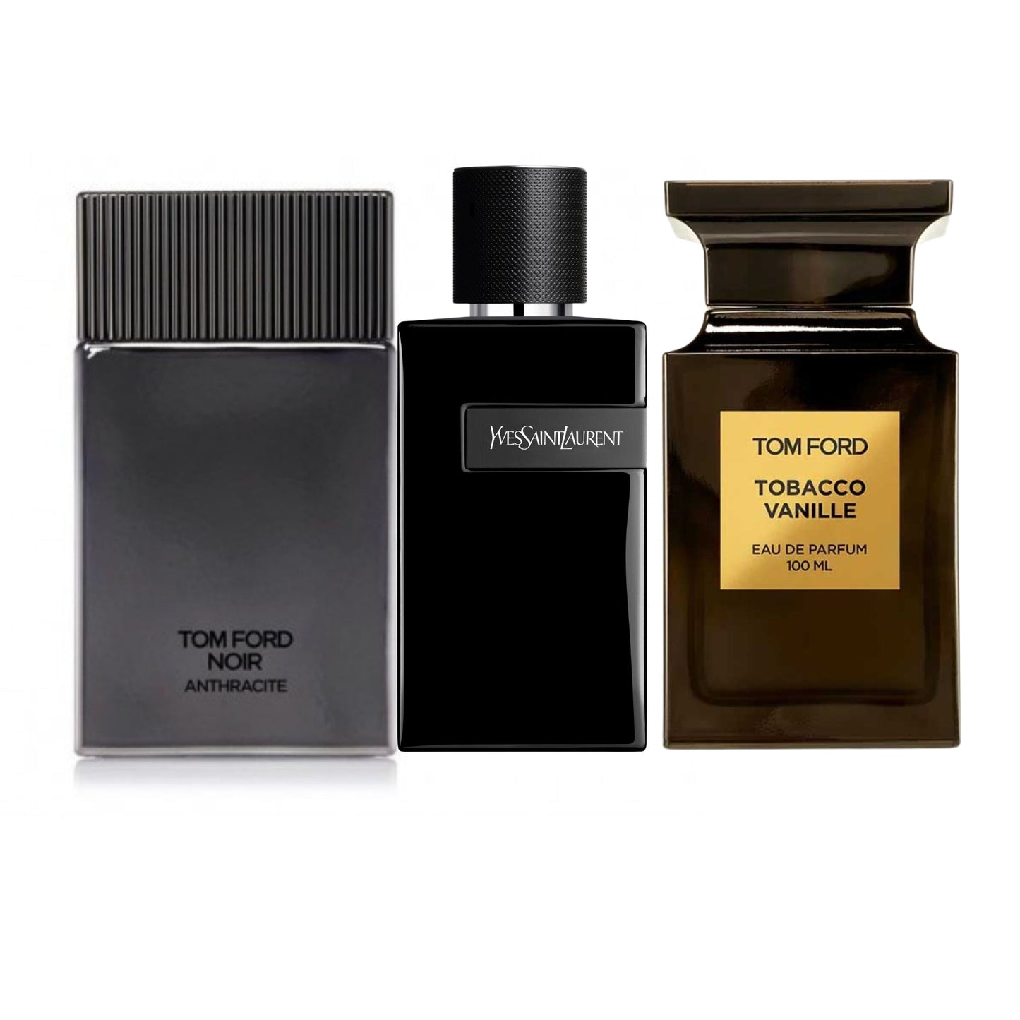 Tom Ford Noir+Tom Ford Tobbaco Vanillia+Ysl le parfum