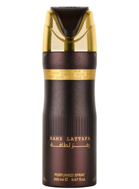 Ramz Lattafa Body Spray original 200 ml - رمز لطافة سبراي اوريجنال