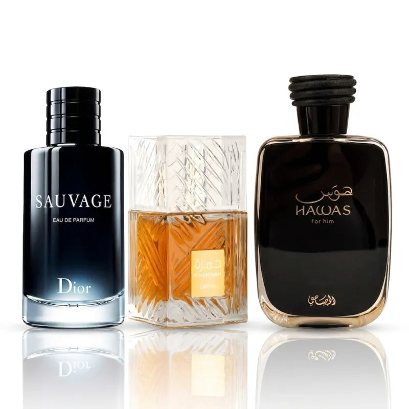 Khamrah + Sauvage + Hawas Black