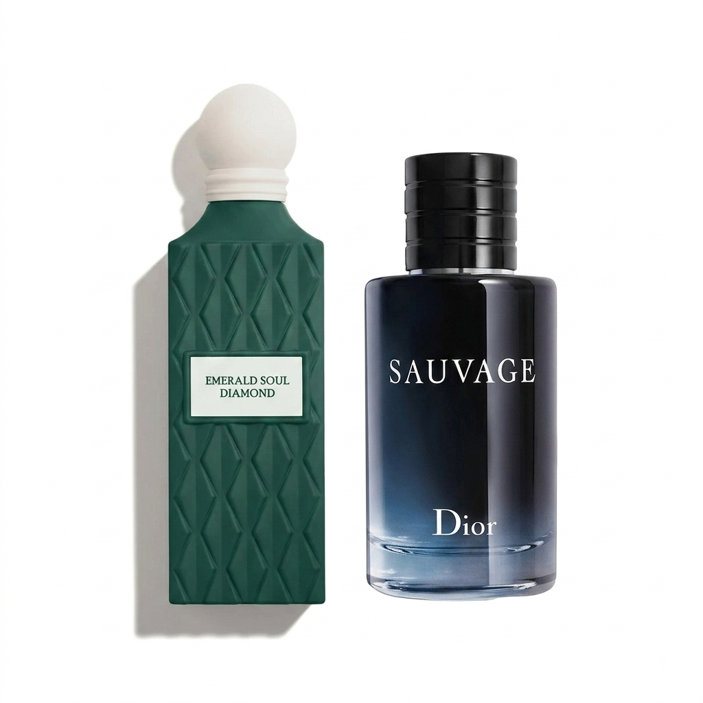 Emerald Soul Diamond + Sauvage Dior