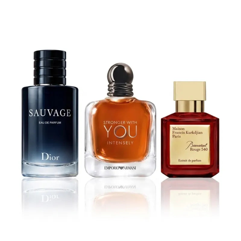 Sauvage + Stronger With You Intensely + Baccarat Rouge