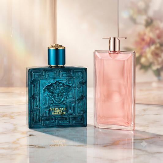 Idole Lancome+ Versace Eros