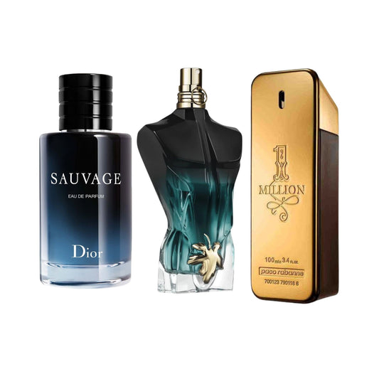 Sauvage + Jean Paul Le Beau +1 One Million