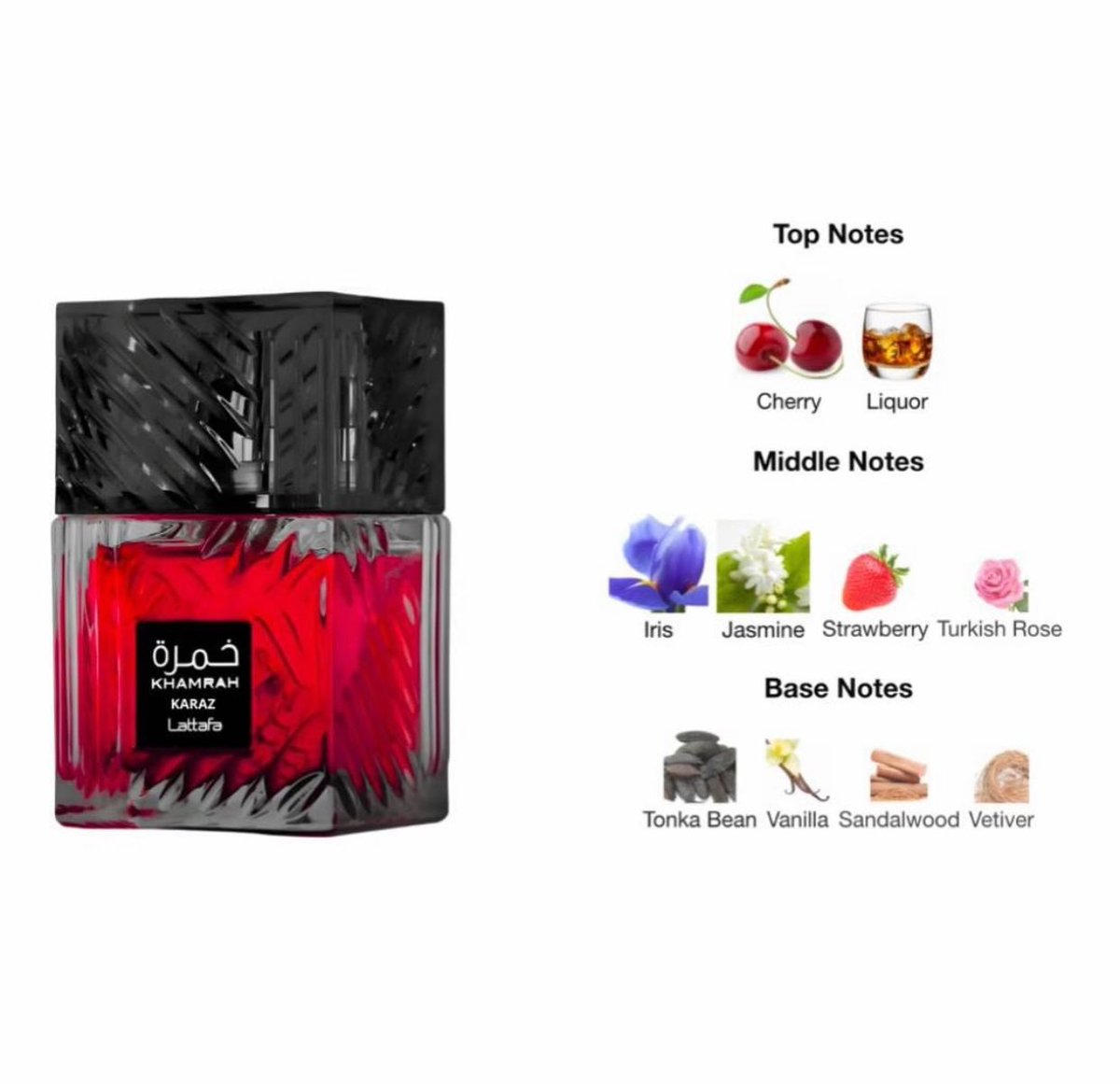 Khamrah karaz Lattafa Perfumes -  خمرة كرز